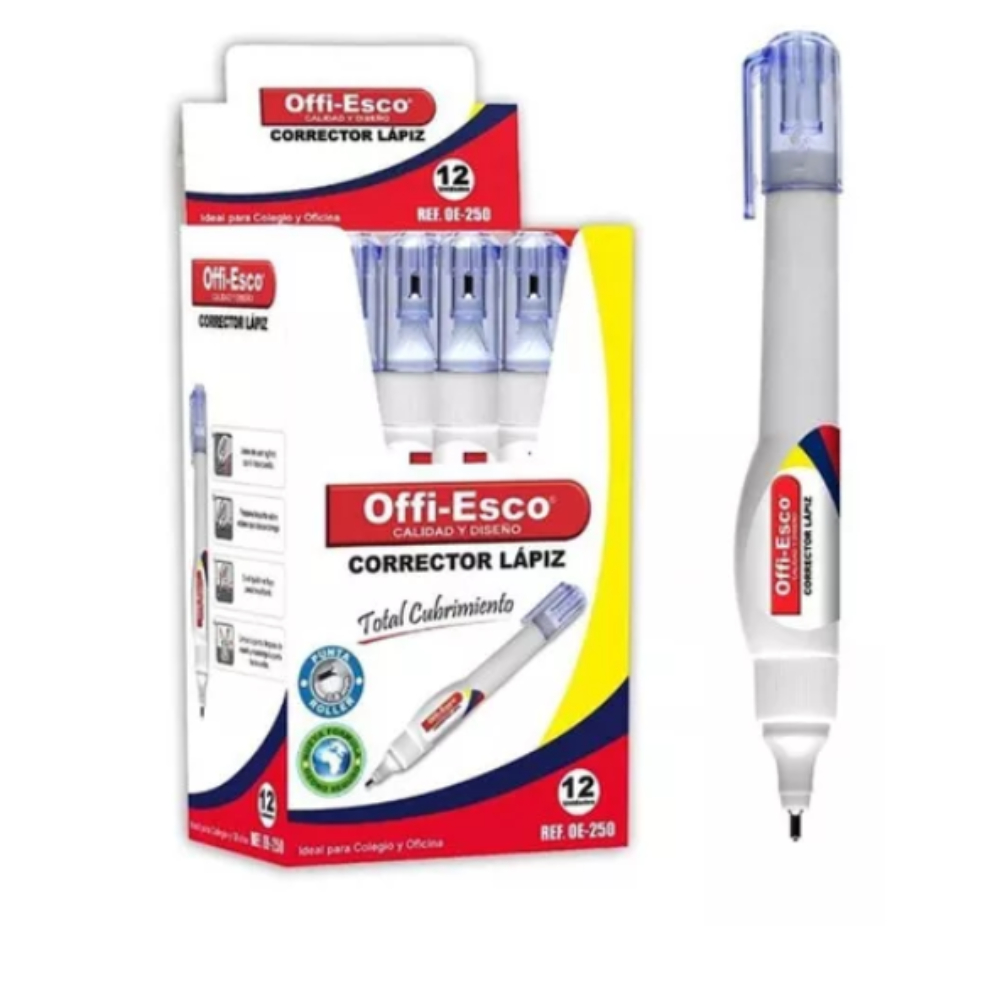 LAPIZ CORRECTOR 8ML OFFI-ESCO (OE250)