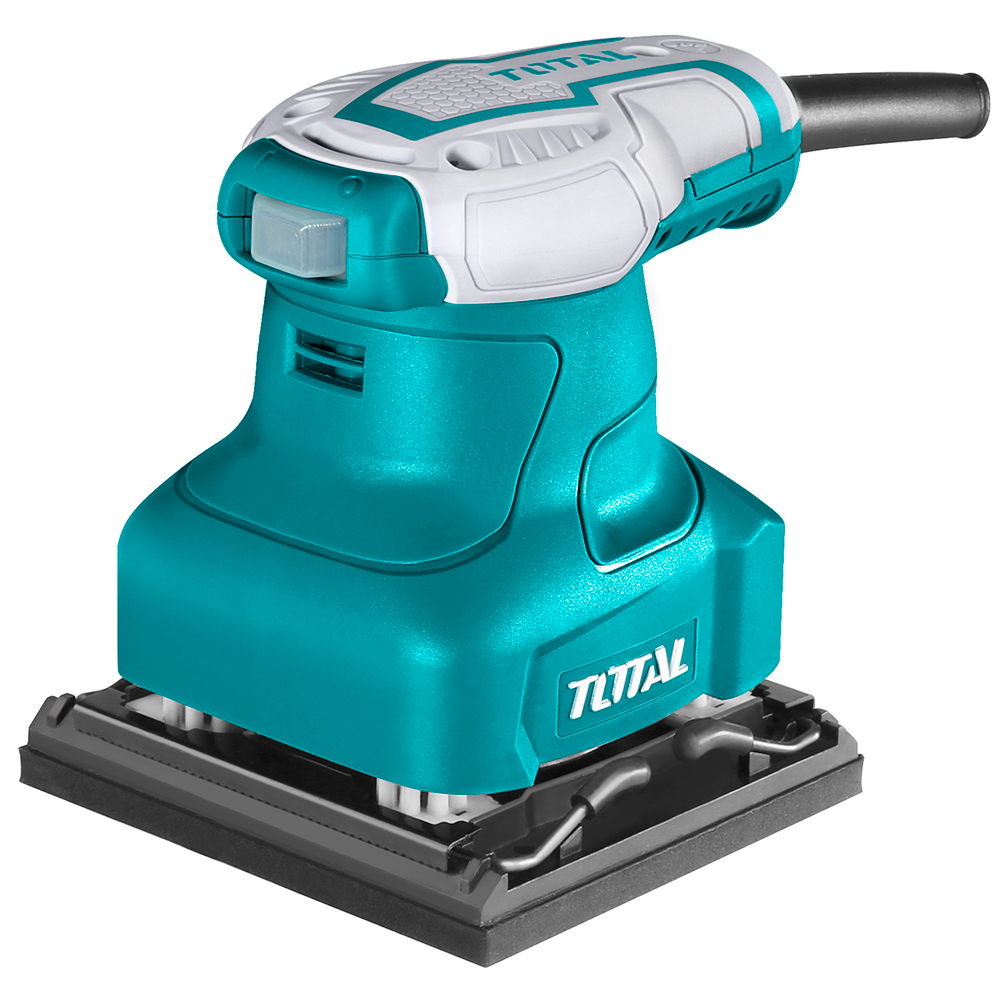 LIJADORA DE PALMA 4 3/8"X 4" 240W INCLUYE 5 LIJAS INDUSTRIAL  SUPER  TOTAL (UTF2241108)