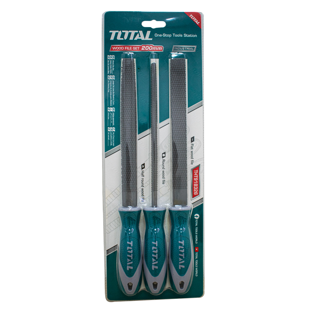 LIMA 8" INDUSTRIAL JUEGO X 3PZS TOTAL (THT918326)