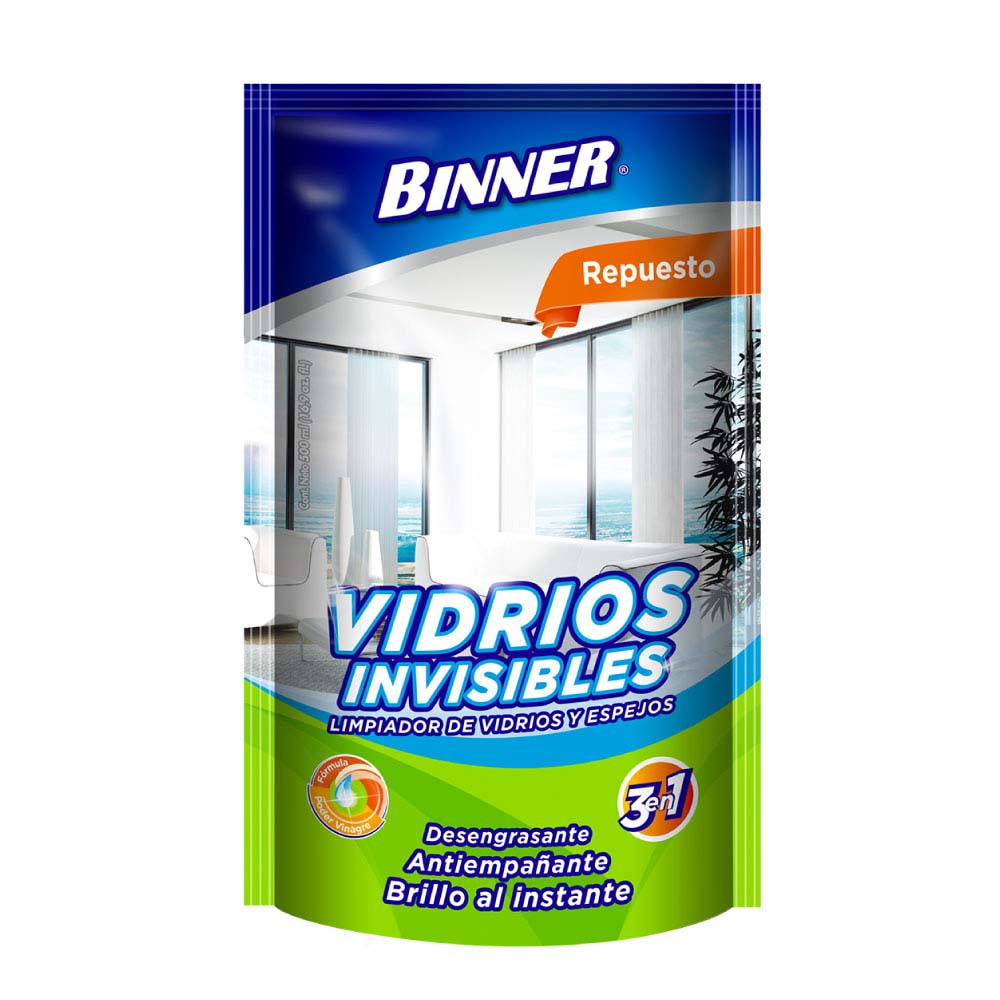 LIMPIA VIDRIOS Y ESPEJO 3 EN 1 DOYPAC 500ML (201003)