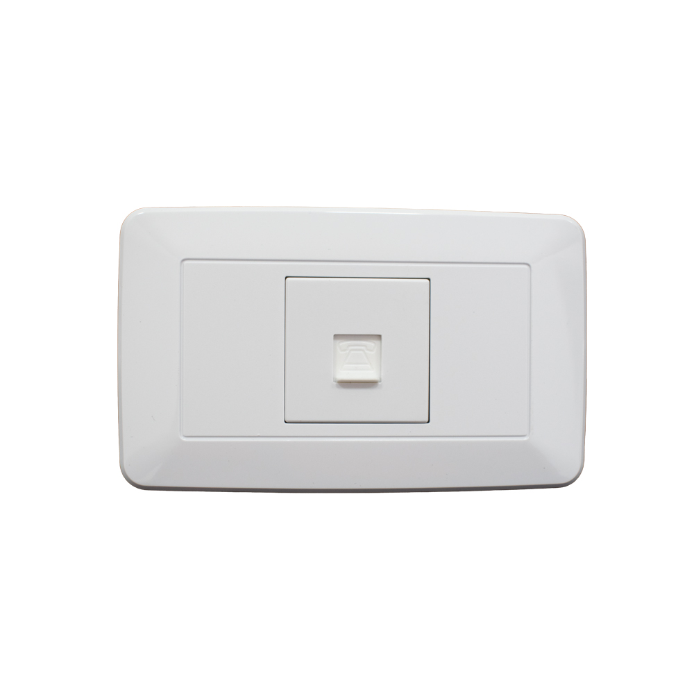 LINEA BK BLANCA INCRUSTAR TOMA TELEFONO VHARBOR
