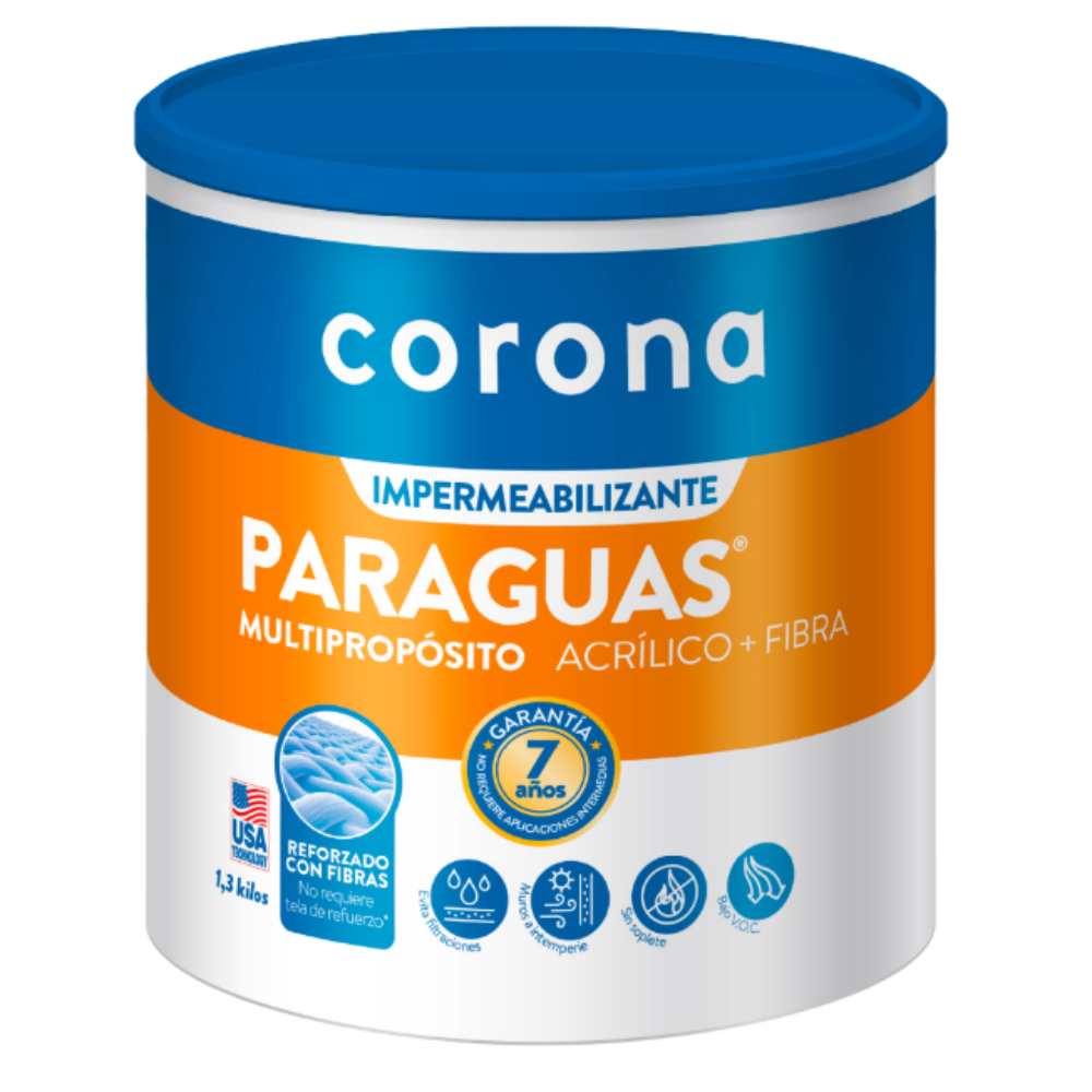PARAGUAS MULTIPROPOSITO GRIS 1/4 GALON (407410311)