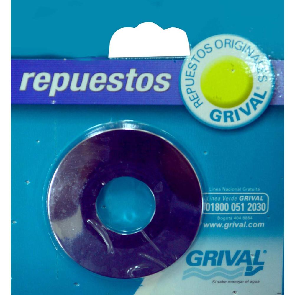 LINEA GRIVAL REPUESTO ESCUDO PLANO TUBO RGD CROMADO