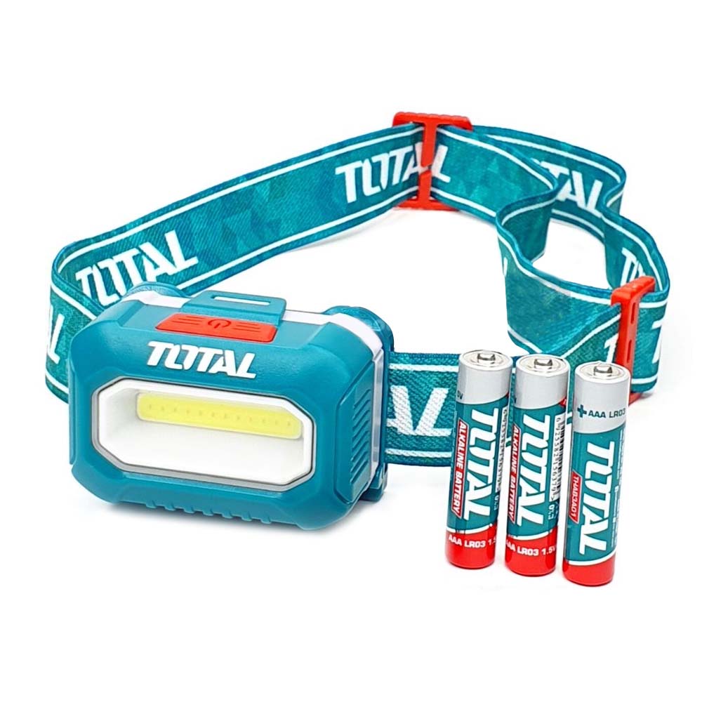 LINTERNA MINERO 100 LUMENES (3 PILAS AAA) SUPER SELECT TOTAL (THL013AAA5)
