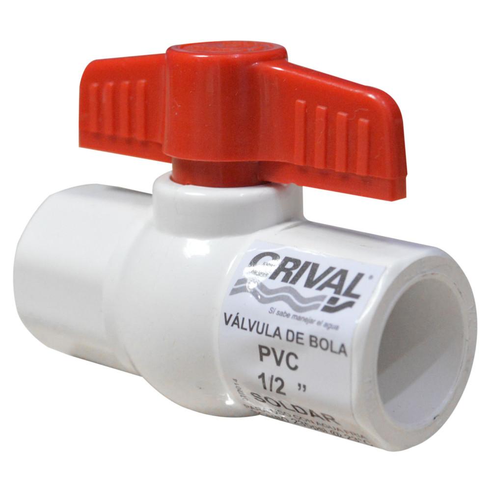 LLAVE BOLA PVC LISLINEA GRIVAL LLAVE BOLA PVC LISA 1/2" (797503331) A 1/2" GRIVAL