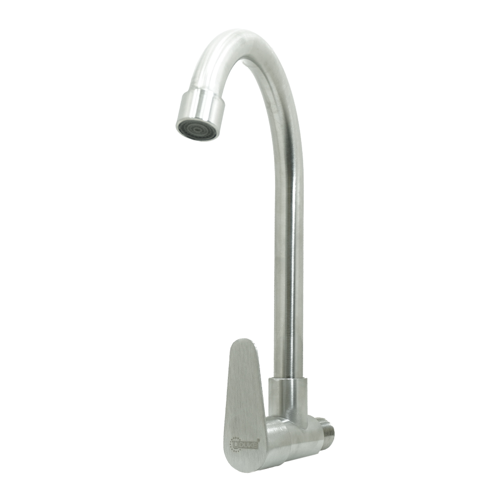 LLAVE CUELLO GANSO PARED ALETA SATINADO UDUKE

 (HT2044)