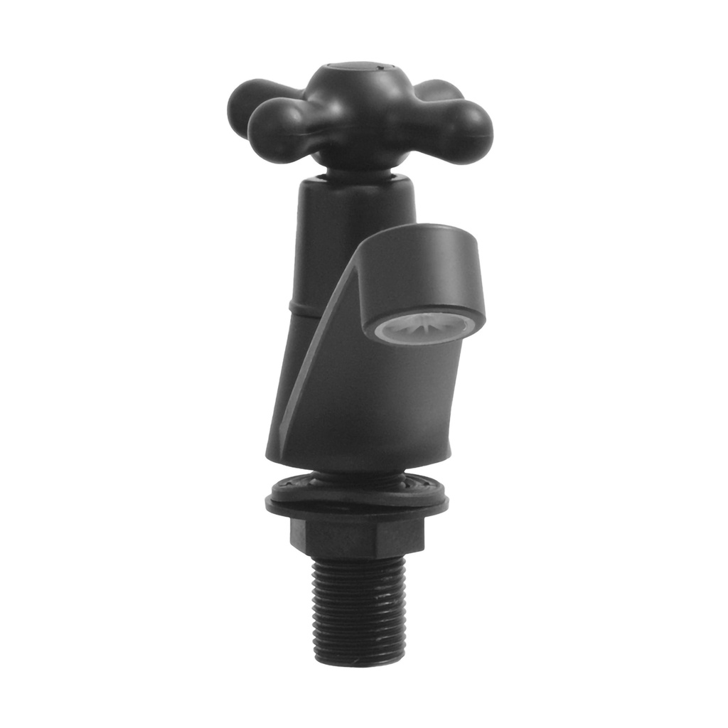 LLAVE LAVAMANOS INDIVIDUALCRUCETA NEGRO MATE UDUKE (HT1564)