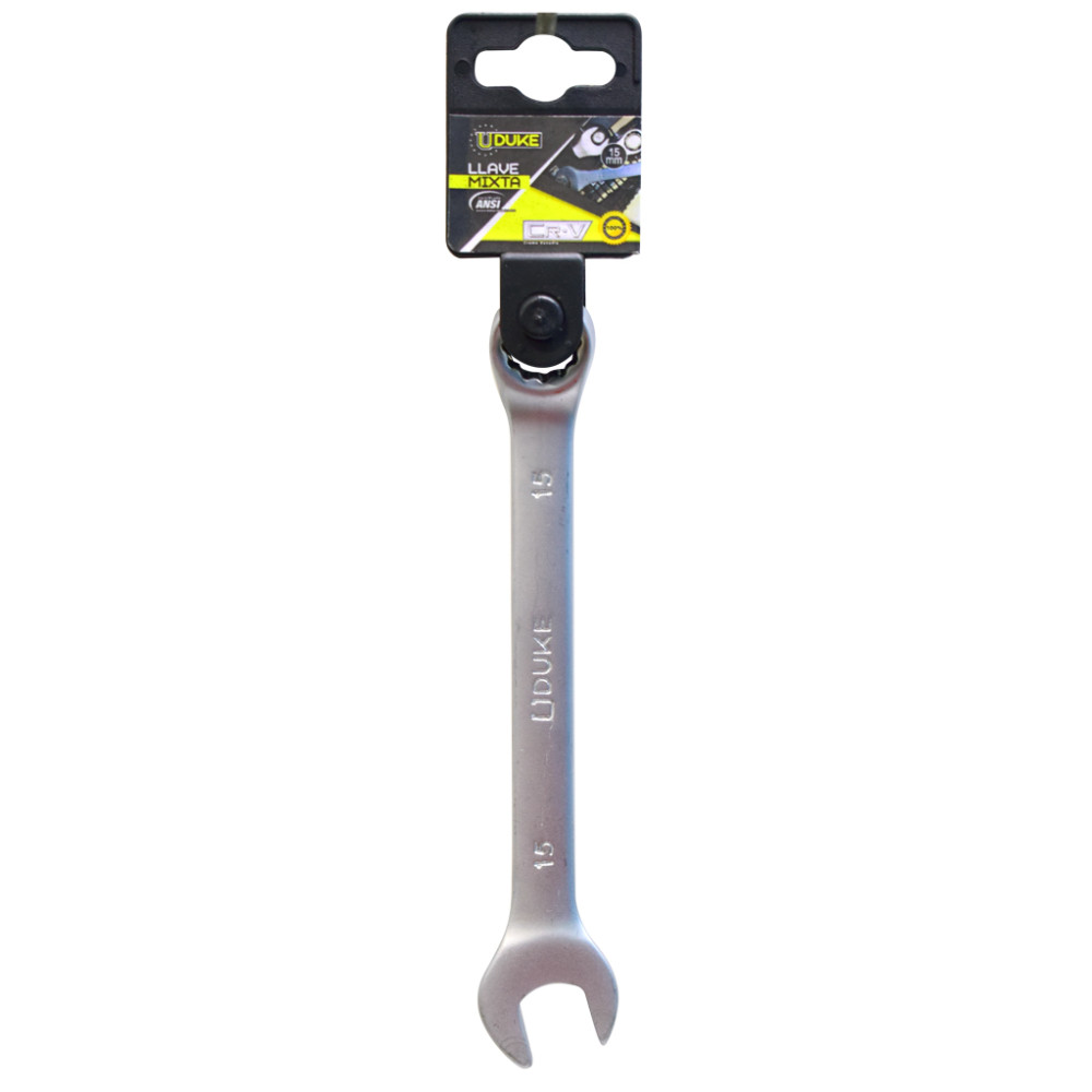 LLAVE MIXTA # 15  UDUKE (HTY0010)