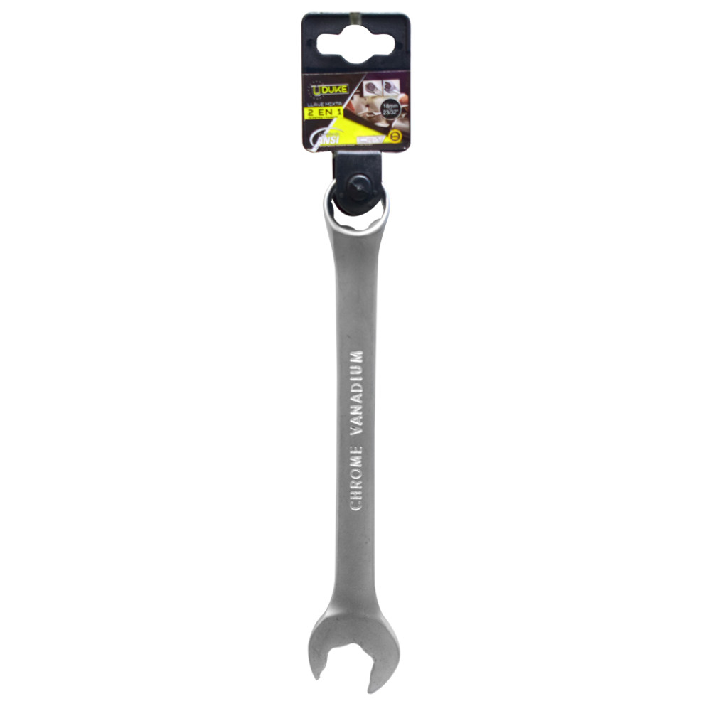 LLAVE MIXTA 2EN 1 #18MM-23/32 CR/V UDUKE (HTY0073)