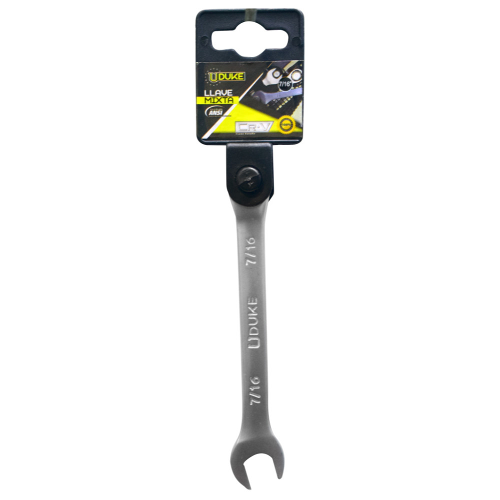 LLAVE MIXTA 7/16 CR/V UDUKE (HTY0022)