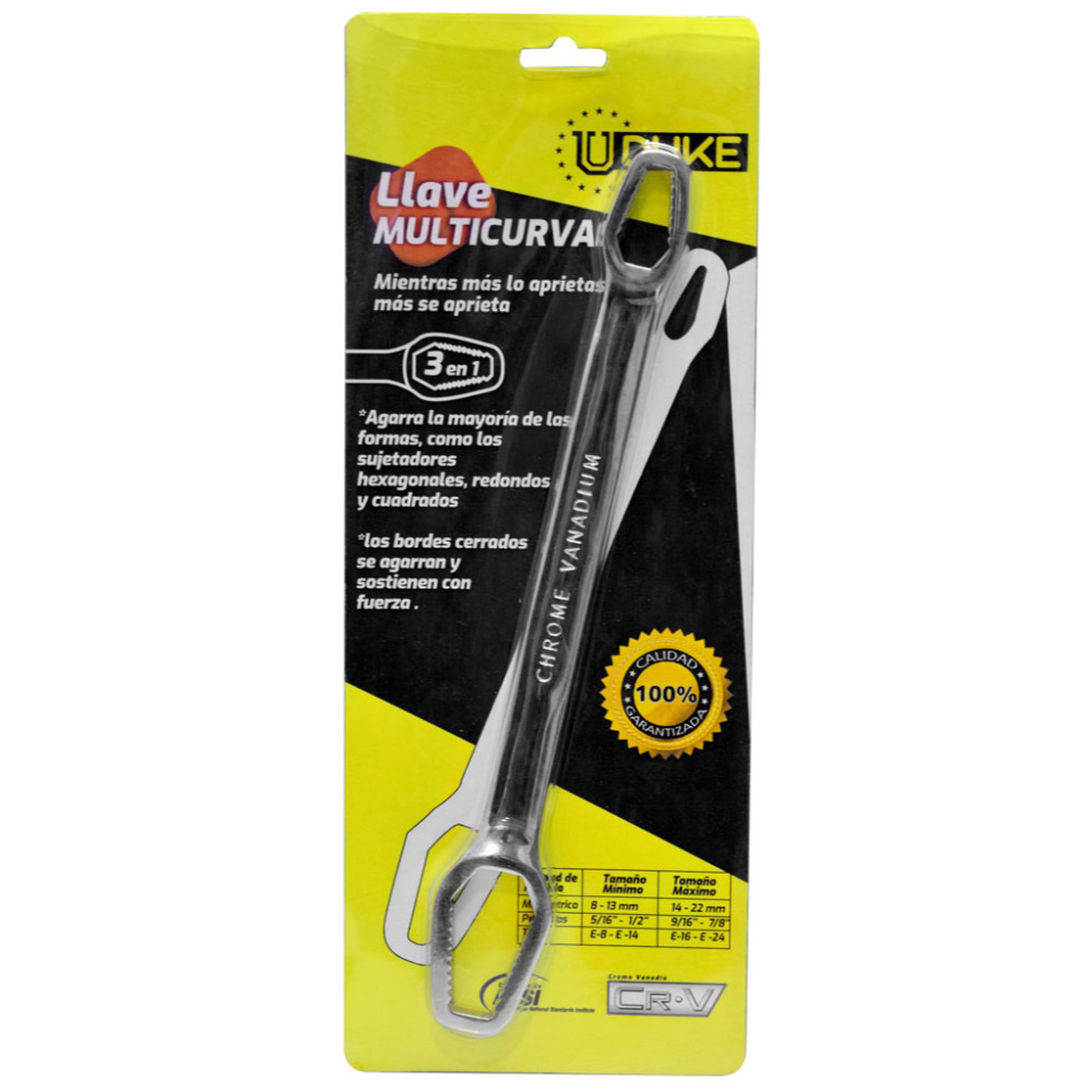 LLAVE MIXTA MULTIUSOS 3 EN 1 MMPLG-UDUKE (HTY0079)