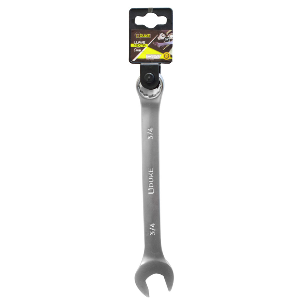 LLAVE MIXTA UDUKE 3/4 CRV
