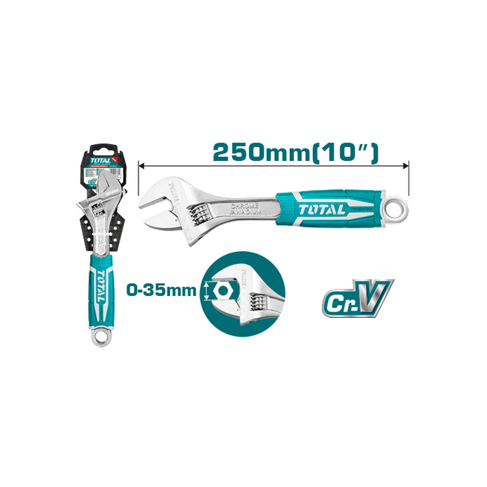 LLAVE PESTON 10" INDUSTRIAL ENCAUCHETADA TOTAL (THT101106)