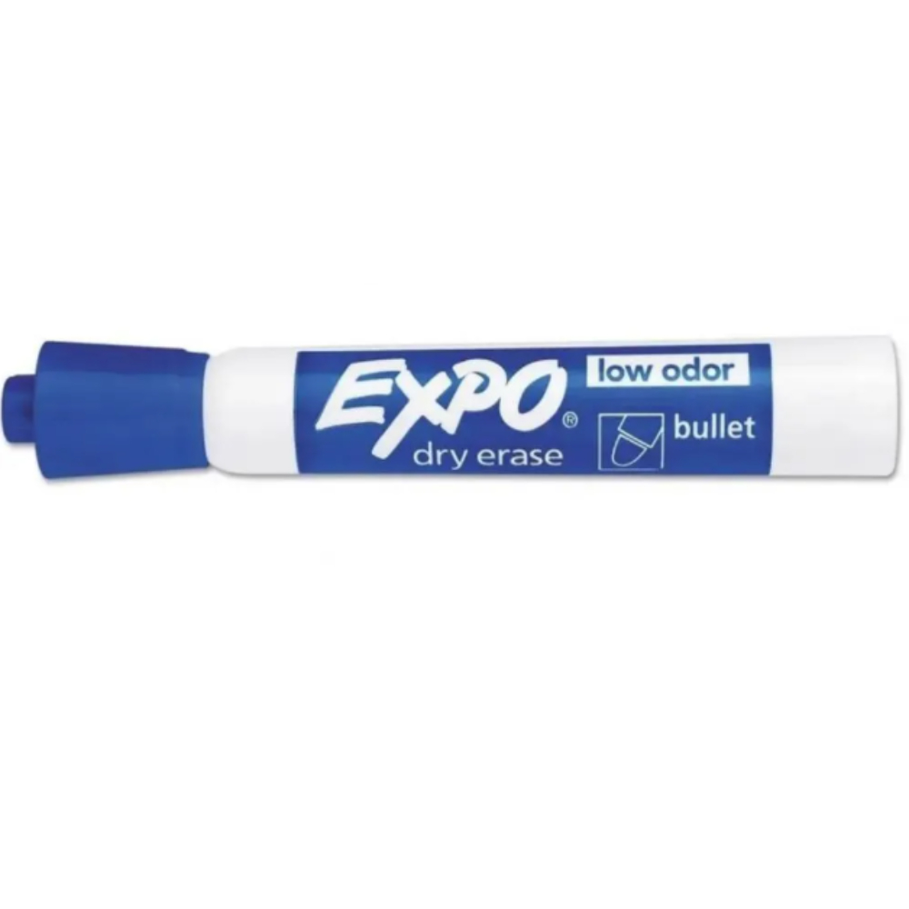 MARCADOR BORRABLE AZUL EXPO(010943)