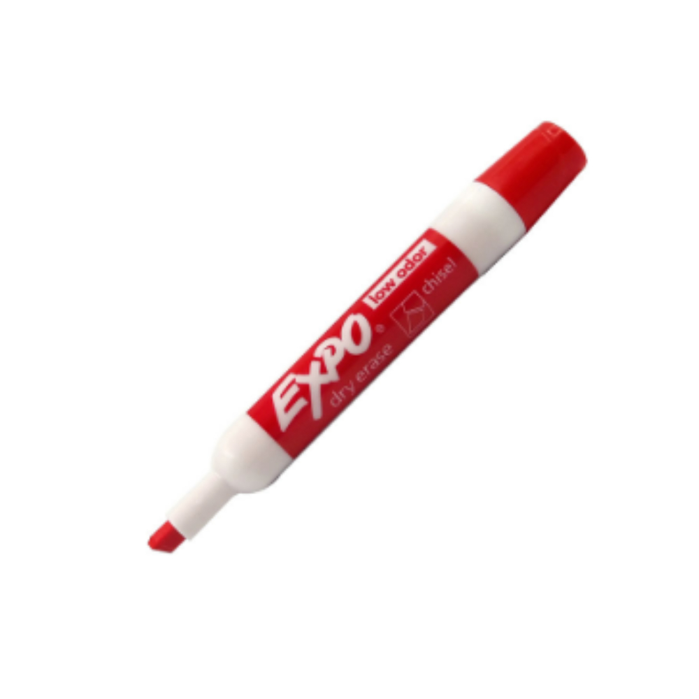 MARCADOR EXPO BORRABLE ROJO 