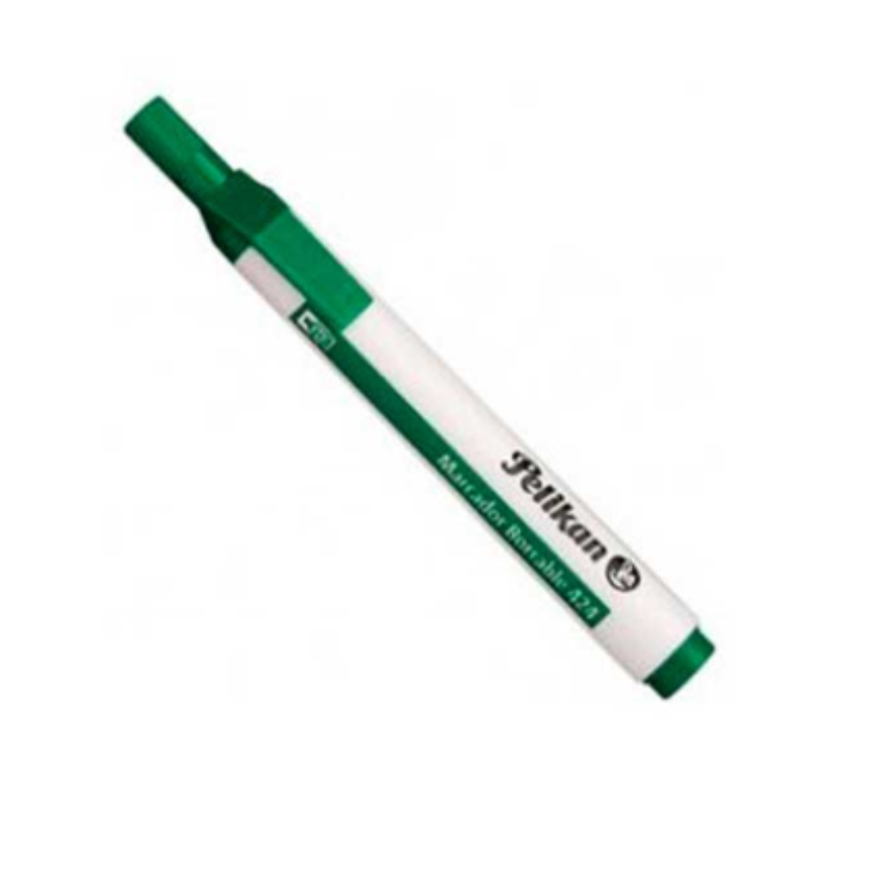 MARCADOR BORRABLE VERDE PELIKAN 424