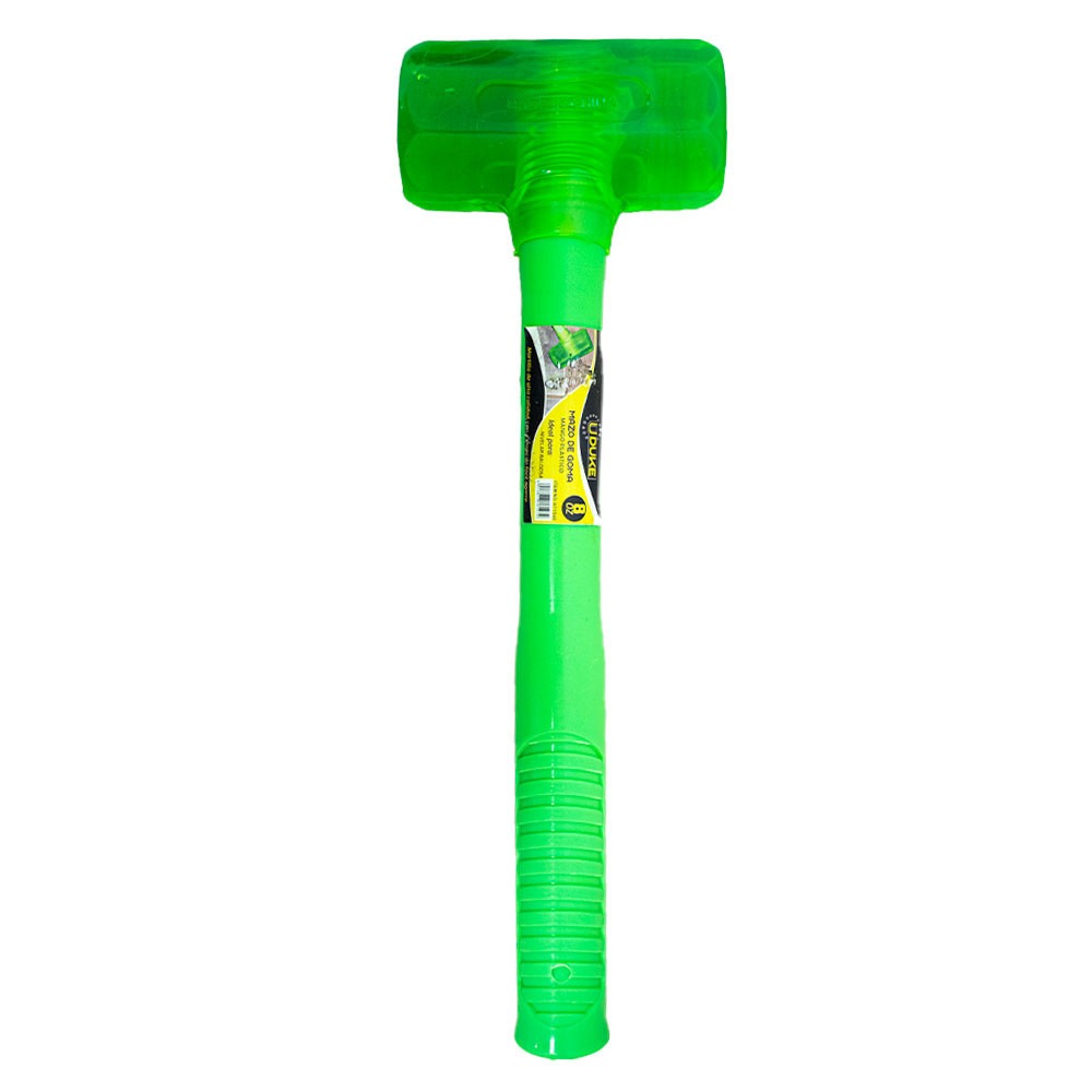 MARTILLO CHIPOTE 570 GRS VERDE SILICONADO UDUKE (HT1541)
