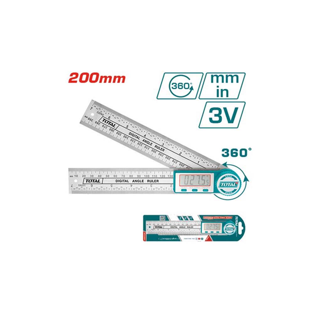 MEDIDOR DIGITAL  DE ANGULOS TOTAL (TMT333601)
