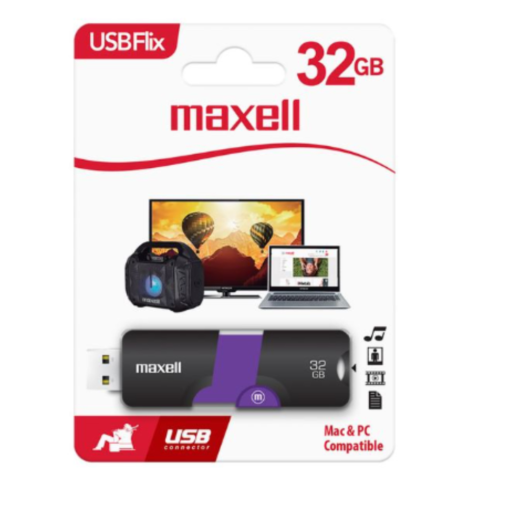 MEMORIA MAXELL USB FLIX 32GB  