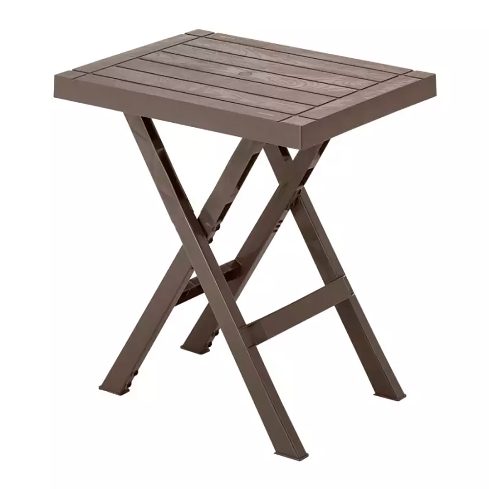 MESA  PLEGABLE BARU RECTANGULAR MOCCA RIMAX (12564)