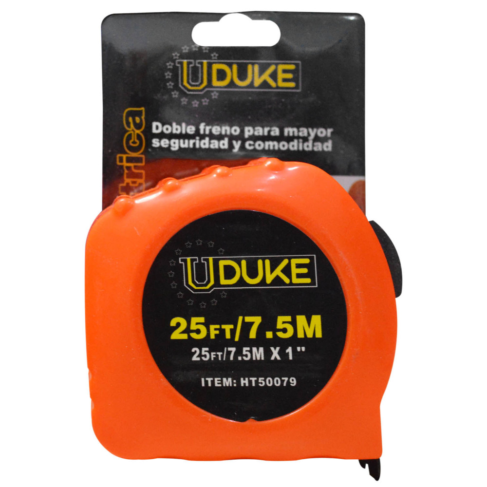 METRO X 7.5 MTS UDUKE NARANJA BLISTER (23FT) (HT50079)