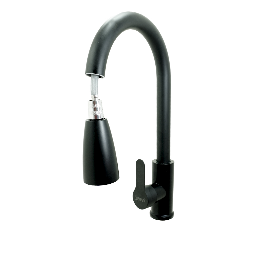MEZCLADOR FLEXIBLE NEGRO UDUKE HT2038