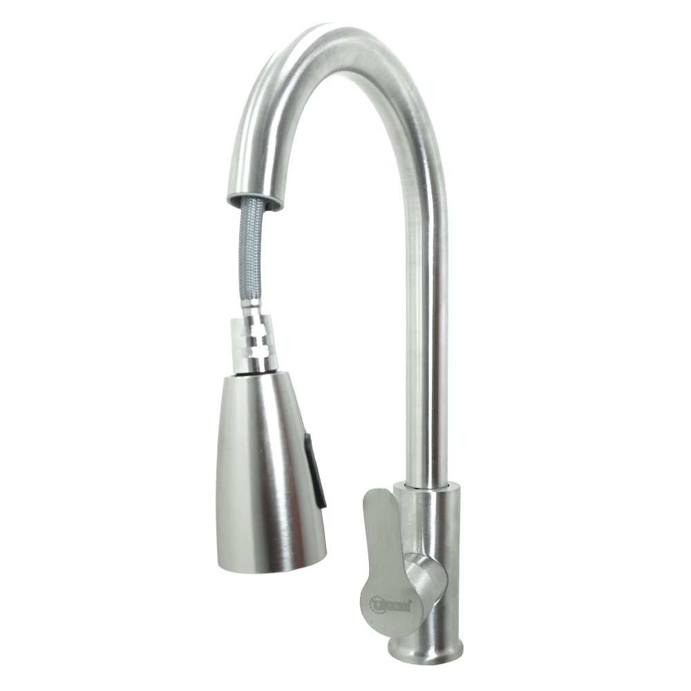 MEZCLADOR FLEXIBLE SATINADO UDUKE (HT2039)