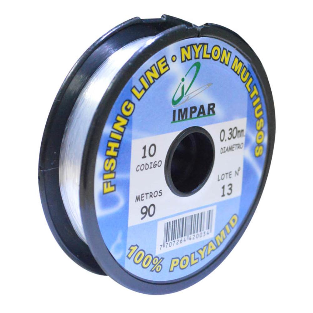 NYLON IMPAR 40 LBS 0.65MM