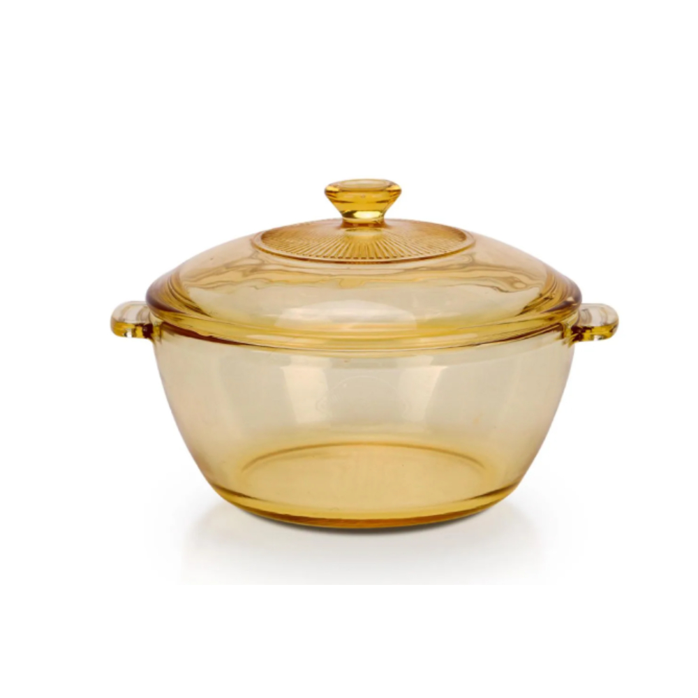 OLLA REFRACTARIA DE VIDRIO 1.5 LITROS CON TAPA HER3CG150(299900809)