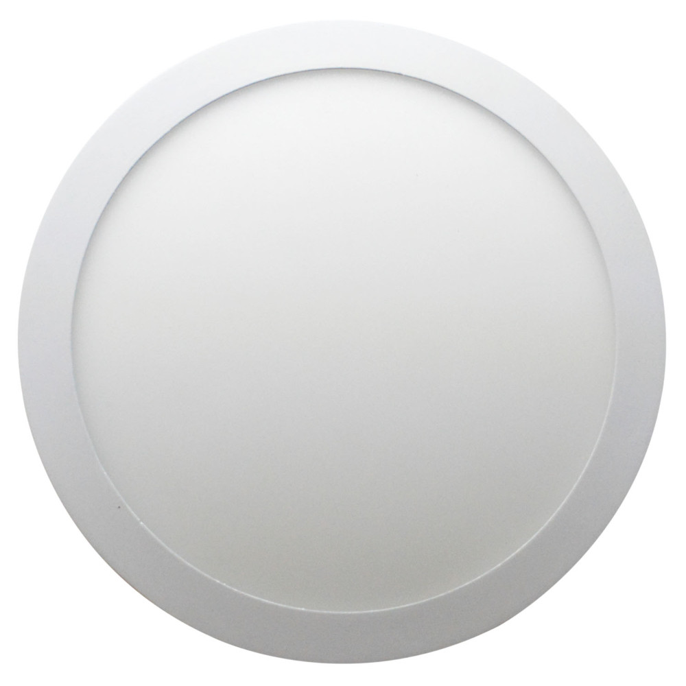 PANEL LED 24W REDONDO INCRUSTAR LUZ DIA TITANIUM 6500K (04130)