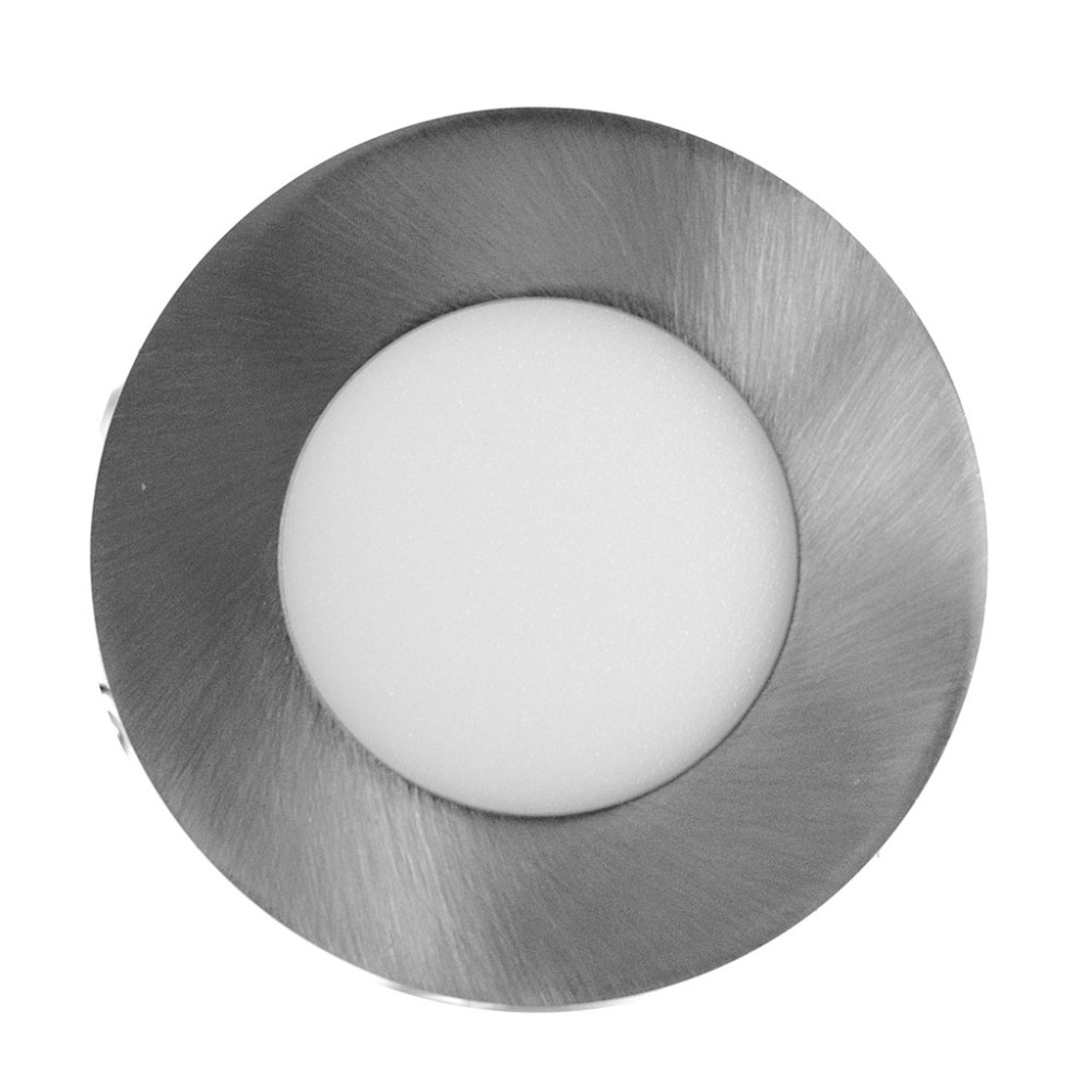 PANEL LED 3W REDONDO INCRUSTAR SATINADO LUZ DIA (HT80355A)
