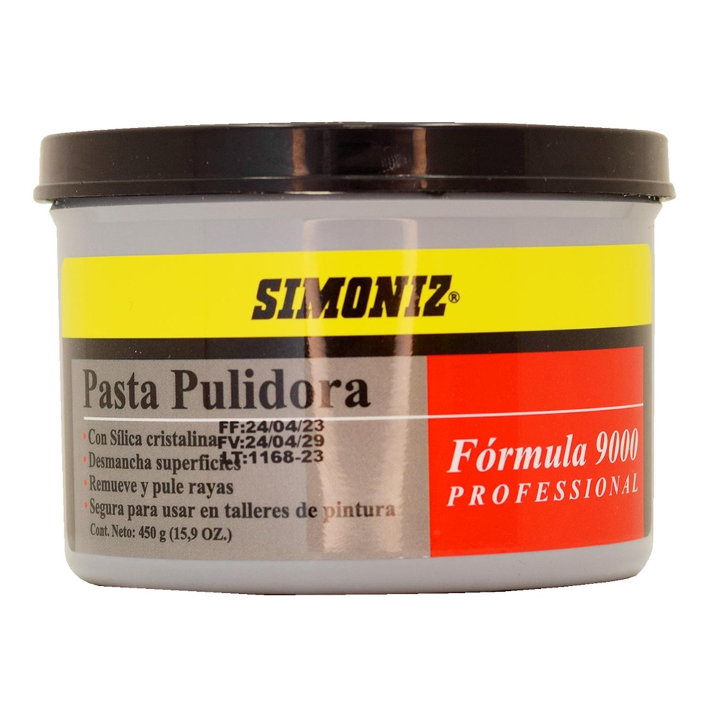 PASTA PULIDORA 450GR PROF. FORMULA 9000 SIMONIZ (103339)