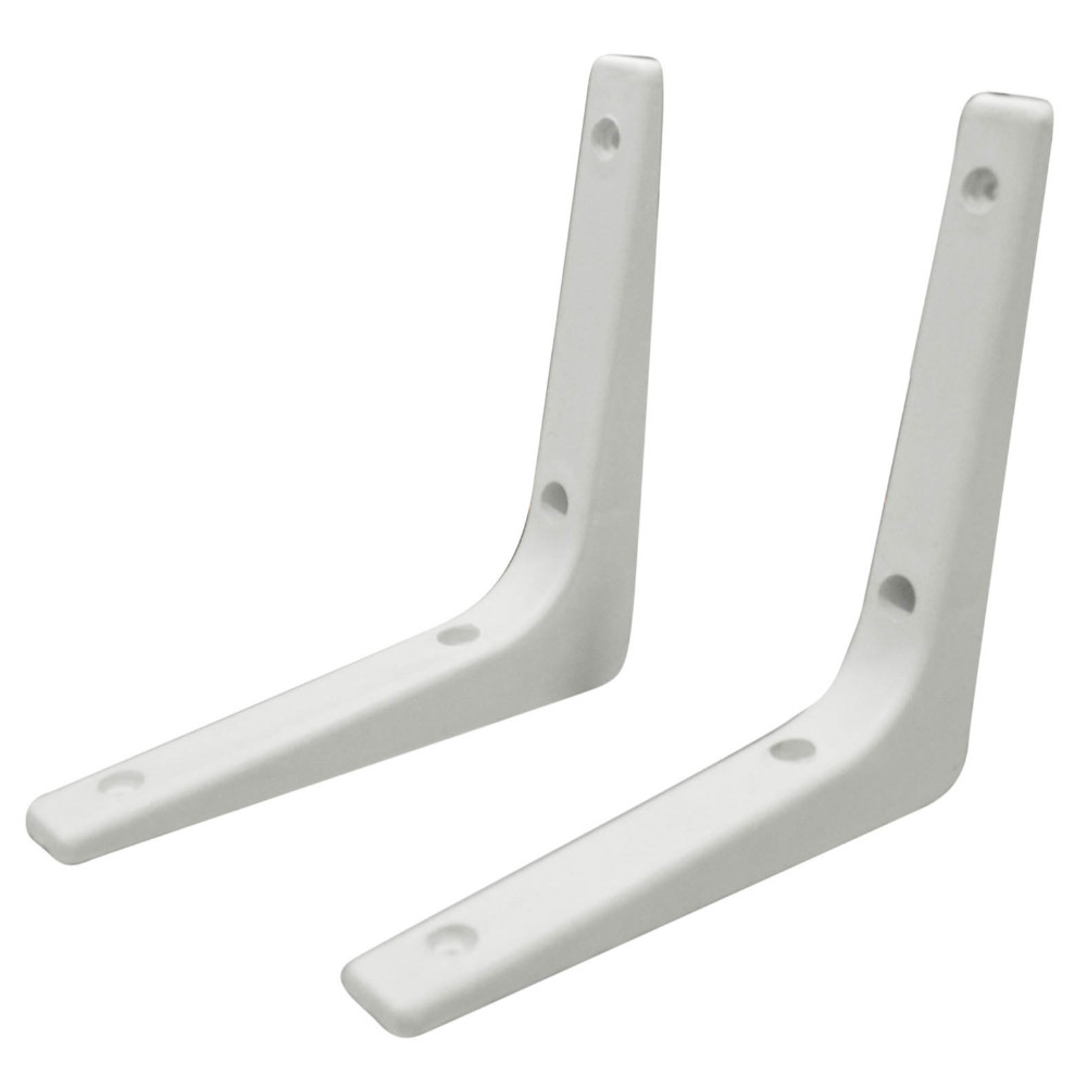 PIE AMIGO INDUMA PLASTICO PAR 7X7 BLANCO