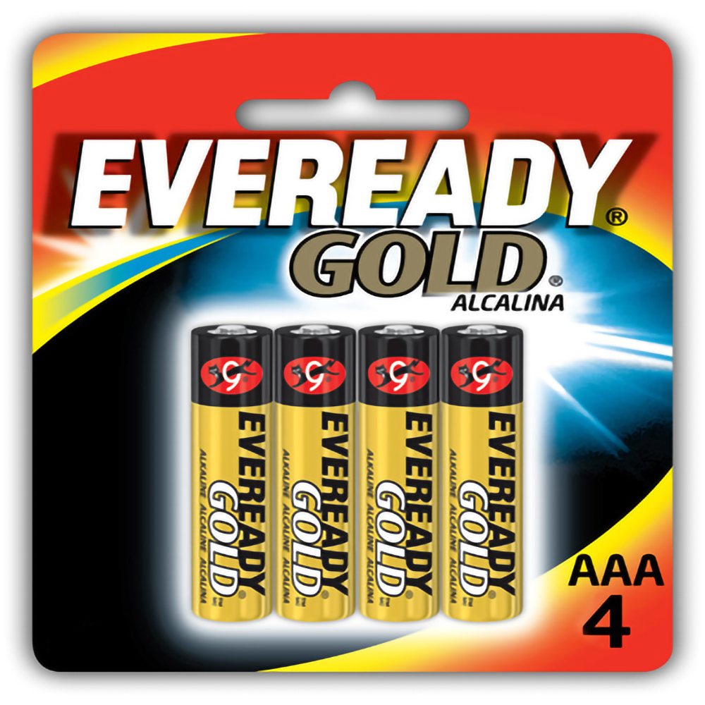 PILA AAA ALKALINA X4 EVEREADY