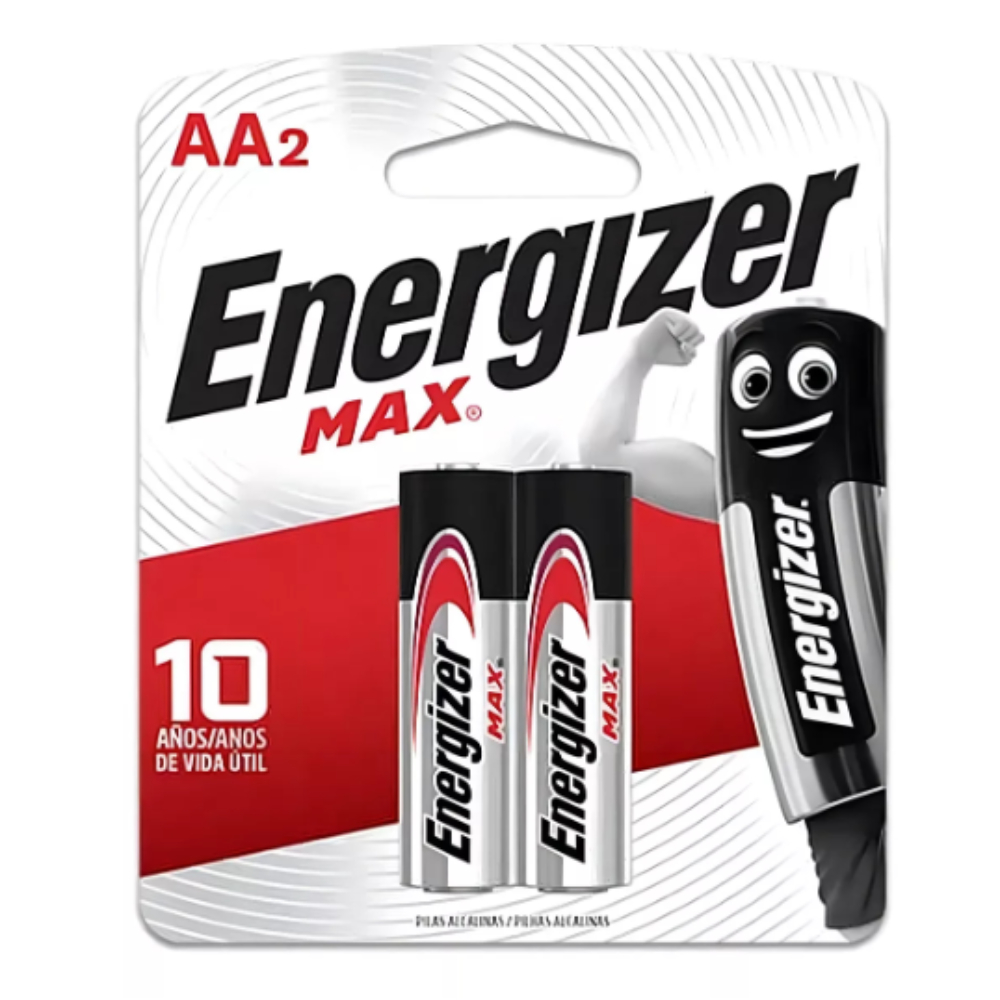 PILA ALKALINA AA ENERGIZER MAX (36-1112)
