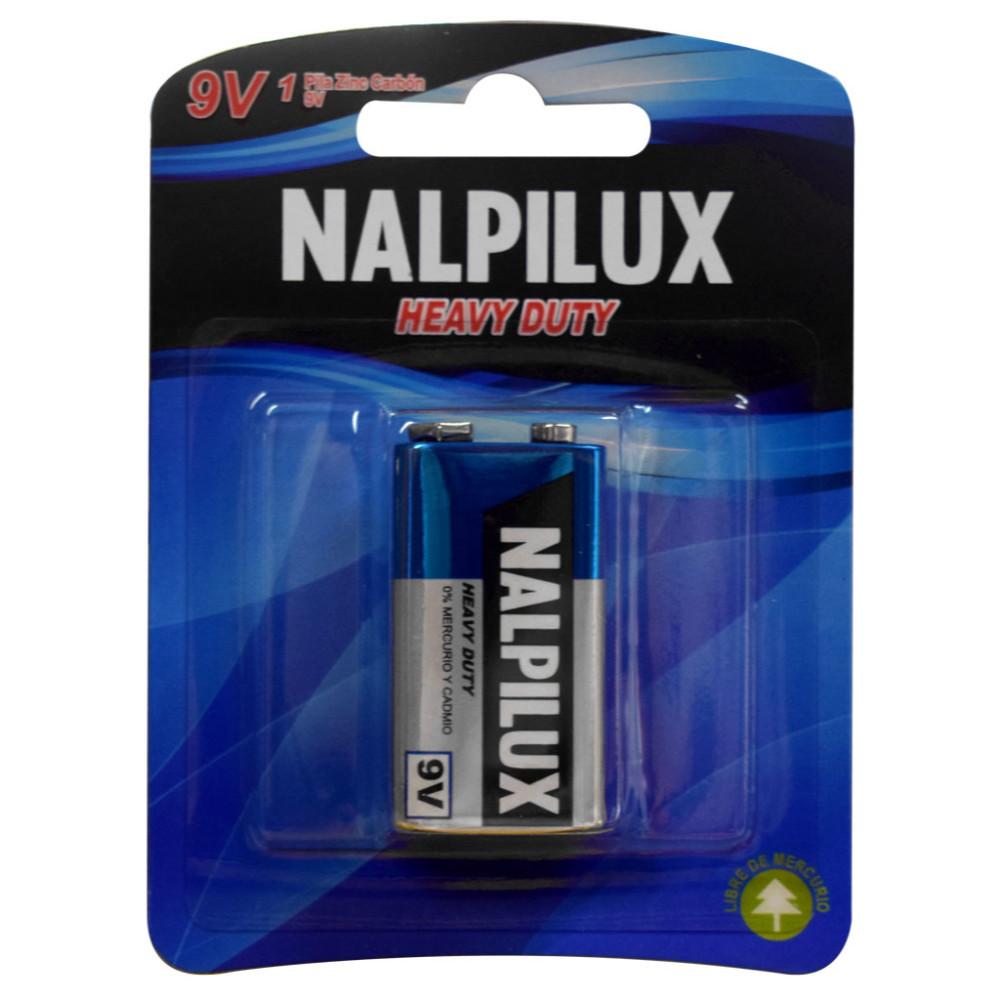 PILA CUADRADA 9 V NALPILUX