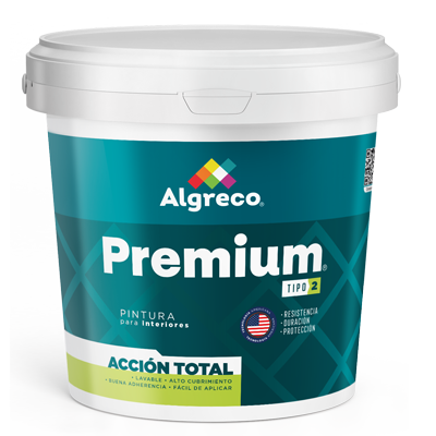 PINTURA VINILO PREMIUM TIPO 2 BLANCO CUÐETE (90400105 (ALGRECO)