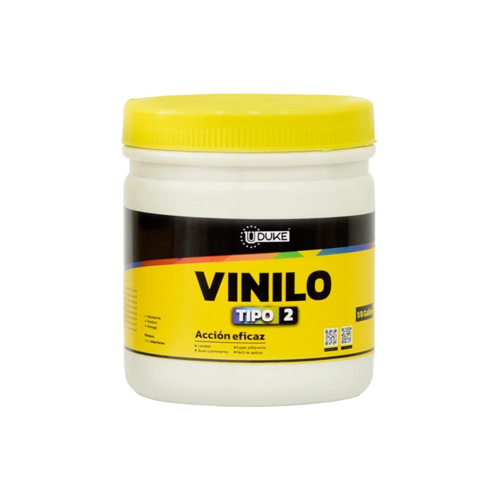 PINTURA VINILO TIPO 2 INTERIOR BLANCO OCTAVO (UDUKE)
