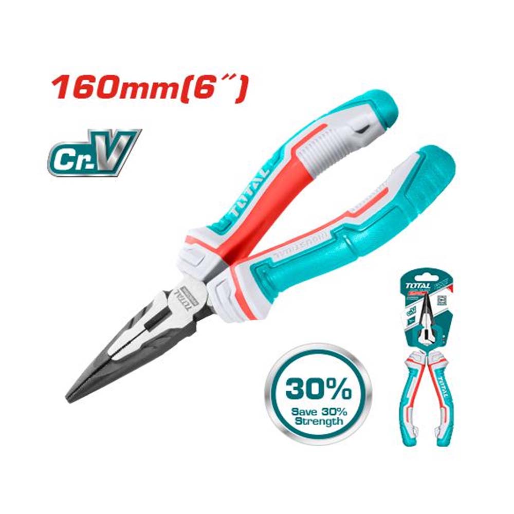 PINZA 6" INDUSTRIAL CROMO VANADIUM LARGA TOTAL (THT220606S)