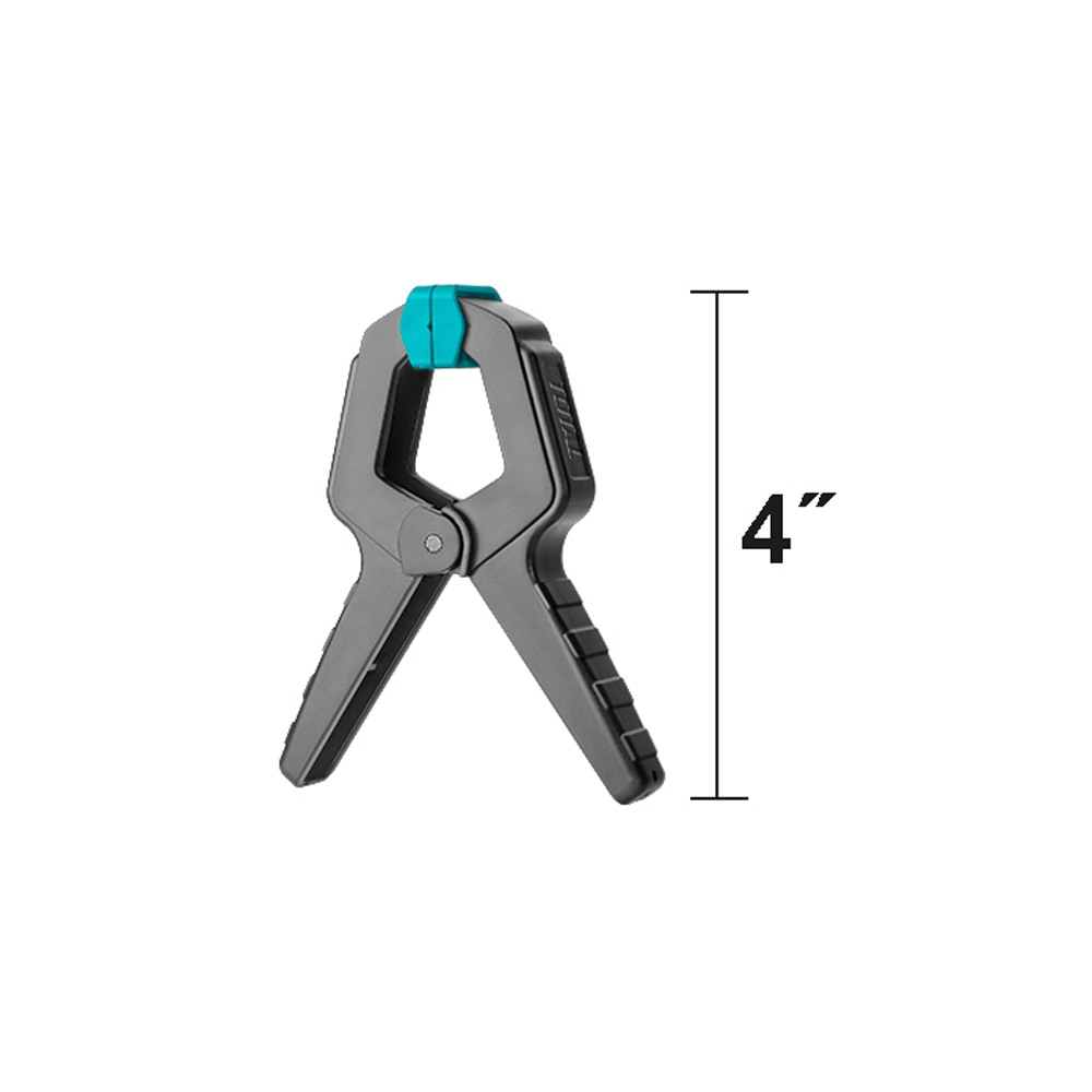PINZA DE RESORTE PARA SUJECION 4" FUERZA DE AGARRE 12 KG TOTAL (THT13342)