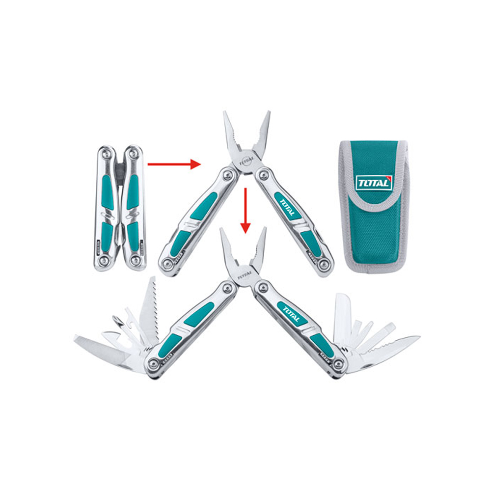 PINZA MULTIUSOS 15 EN 1 TOTAL (TFMFT01151)