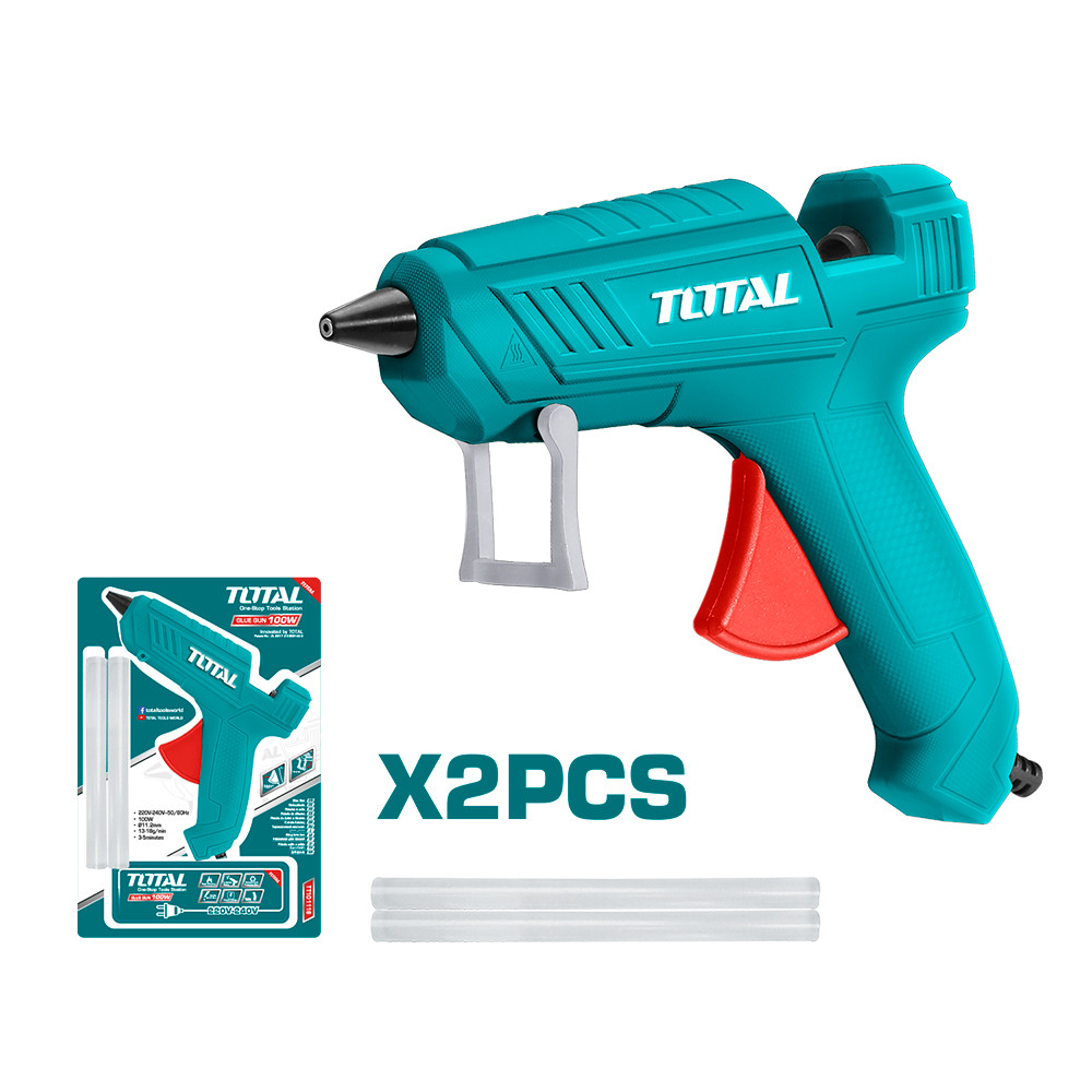 PISTOLA SILICONA 100W TOTAL 120V (UTT101116)
