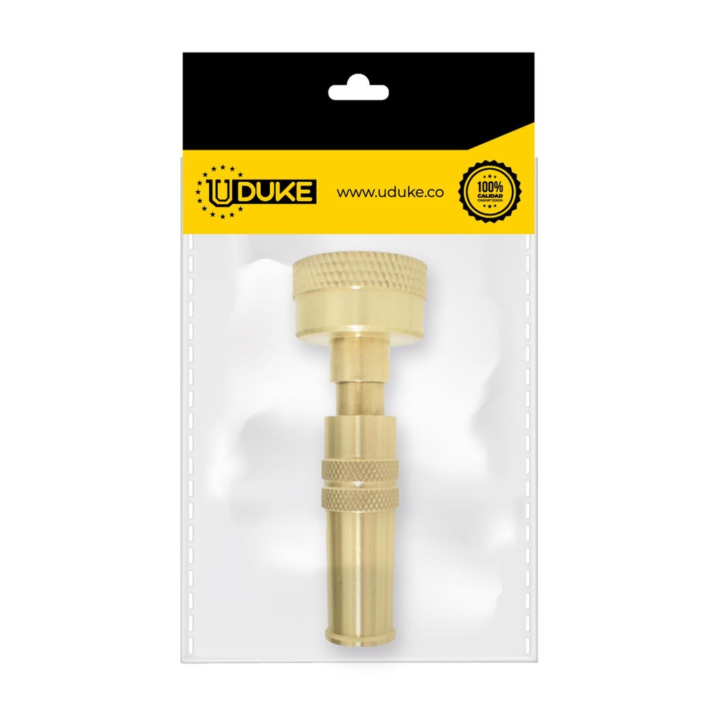 PITON MANGUERA BRONCE PQT X 1 UDUKE