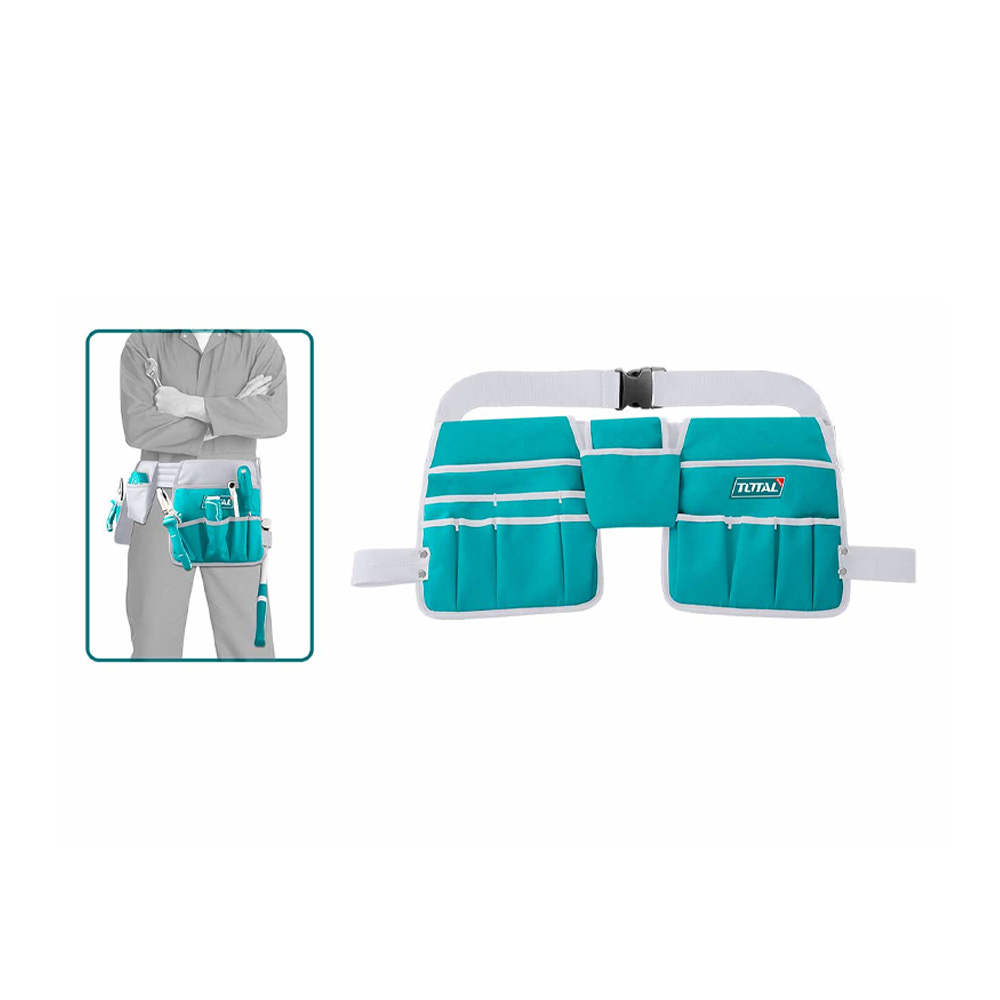 PORTA HERRAMIENTA DE 14 BOLSILLOS CAPACIDAD MAXIMA 10KG TOTAL  (THT16P2031)