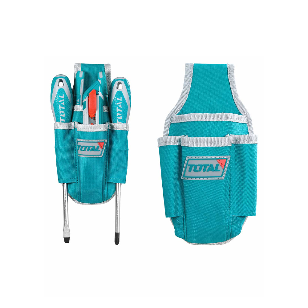 PORTA HERRAMIENTA DE 4 BOLSILLOS CAPACIDAD MAXIMA 5KG TOTAL  (THT16P4011)