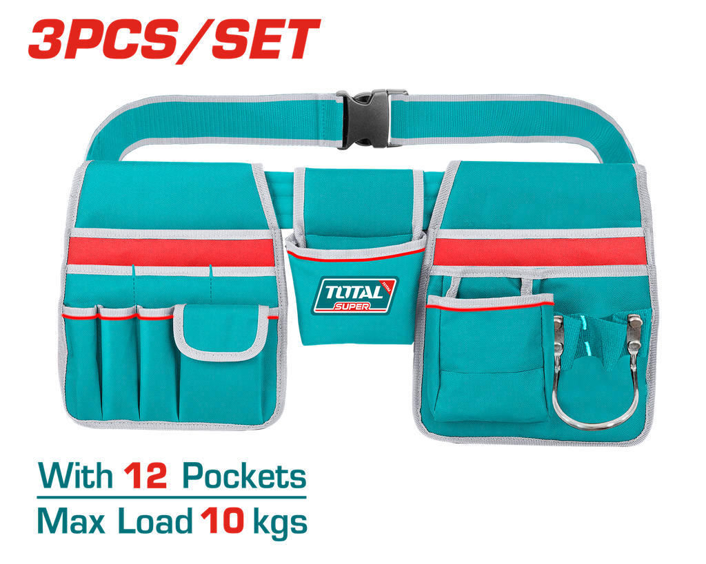 PORTA HERRAMIENTAS DE 13 BOLSILLOS TOTAL (THT16P20325)