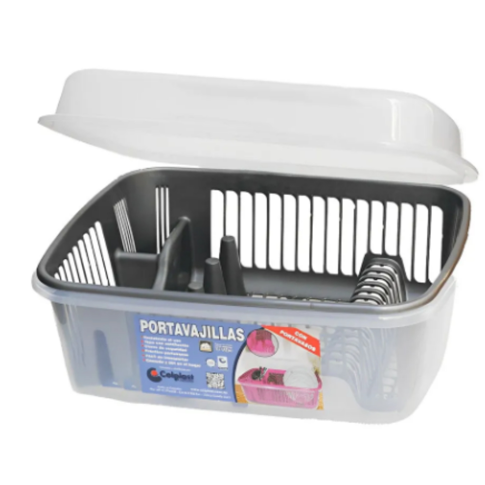 PORTAVAJILLA GRANDE CON TAPA COOLPLAST