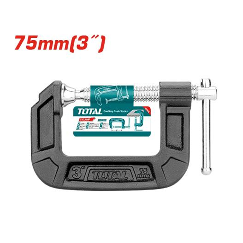 PRENSA EN C 3" INDUSTRIAL TOTAL (THT13136)