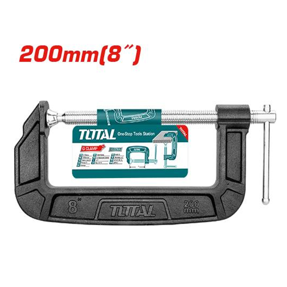 PRENSA EN C 8" INDUSTRIAL TOTAL (THT13186)