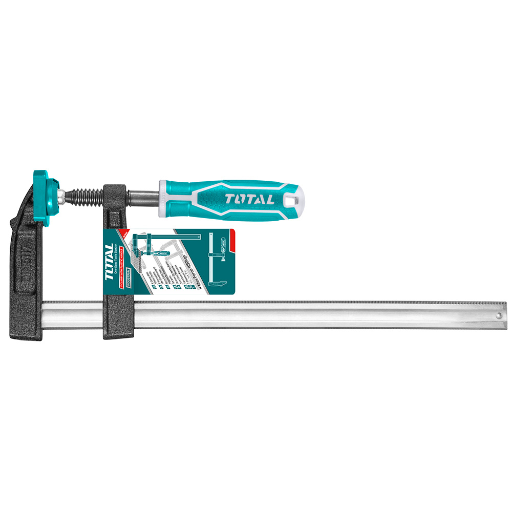 PRENSA EN F 50X250MM GRADUABLE INDUSTRIAL TOTAL (THT1320503)